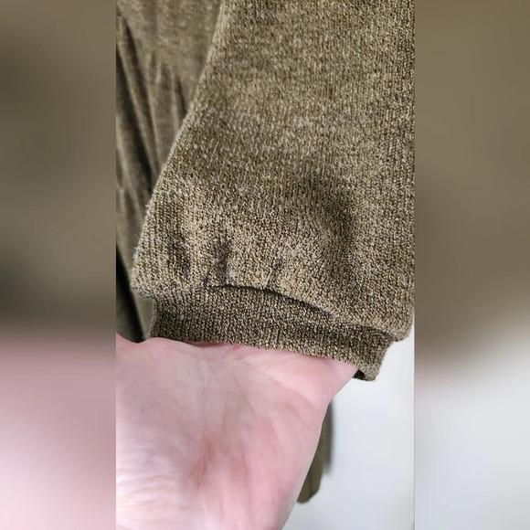 RO&DE Anthropologie Womens Dress Size S‎ Olive Chenille Indie Goblincore Scandi - Picture 5 of 7